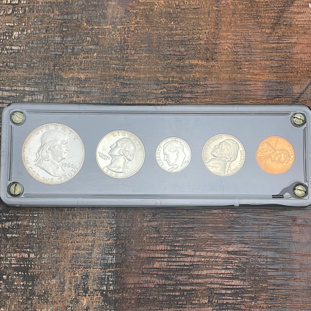 1960 Proof Set in Coin Holder