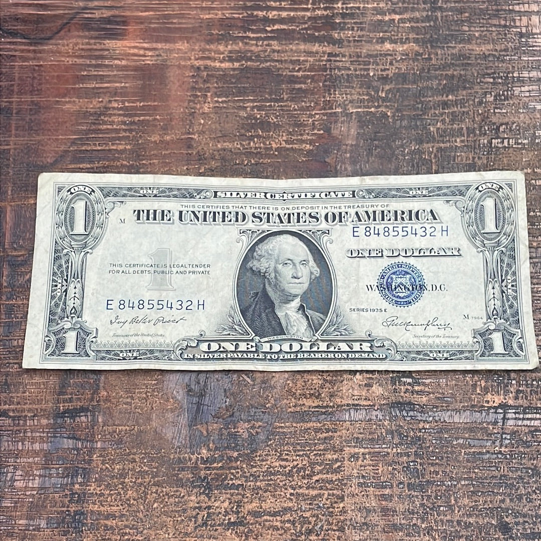 1935 Series E $1 Silver Certificate