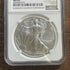 2021 $1 US American Silver Eagle. Type-1 Emergency Production. NGC MS69.
