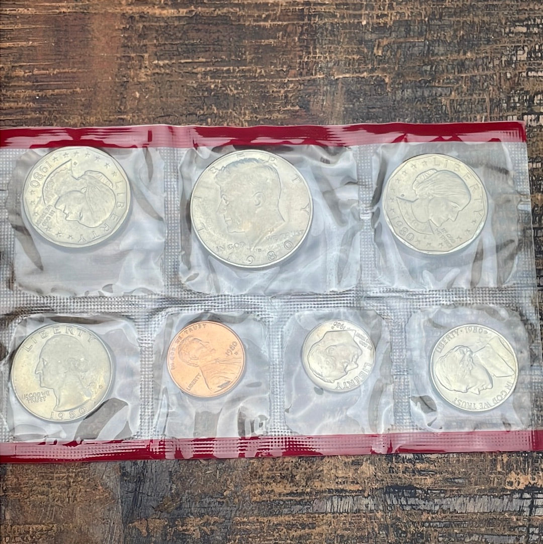 1980 Mint Set in Envelope