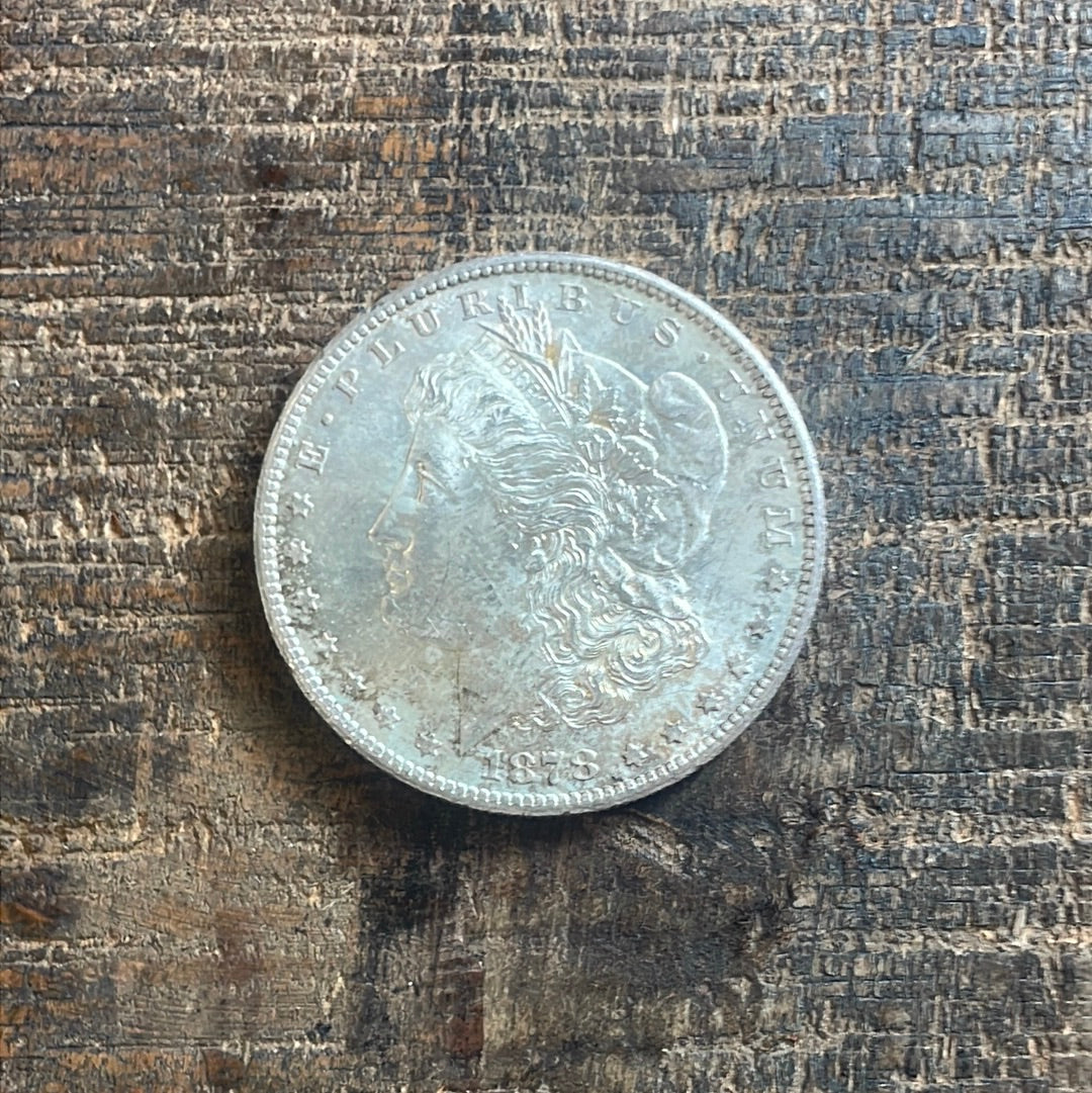 1878-S $1 US Morgan Silver Dollar