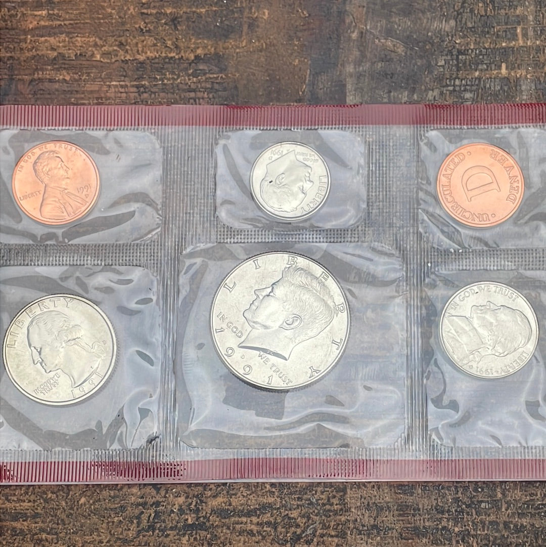 1991 Mint Set in Envelope