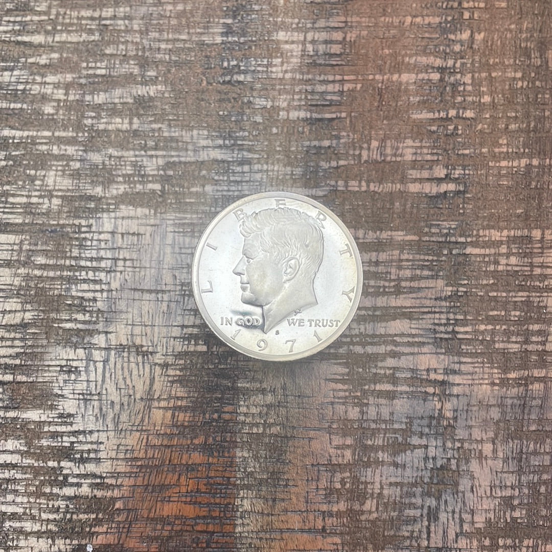 1971-S 50c Proof Kennedy Half Dollar