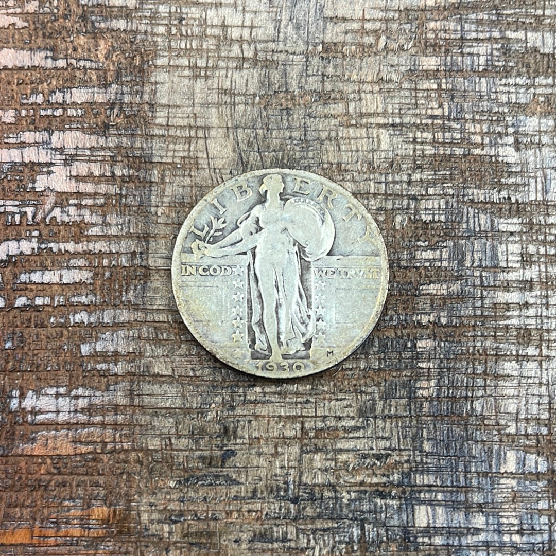 1930 25C US Standing Liberty Quarter