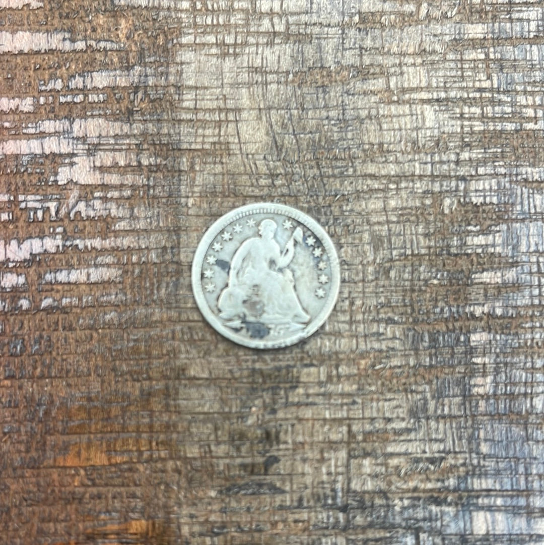 1855 5C Half Dime