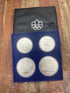 1973 Canada 4-Coin Olympic Silver Series I ~ 4.32 oz ASW Sterling Silver