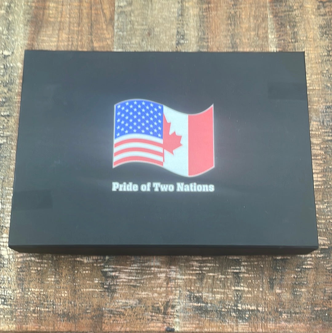 2019 Pride of Two Nations Set ~ ~ FDOI ~ NGC Graded ~ Canada MODIFIED PF70 ~ American ENCHANCED REV PF70