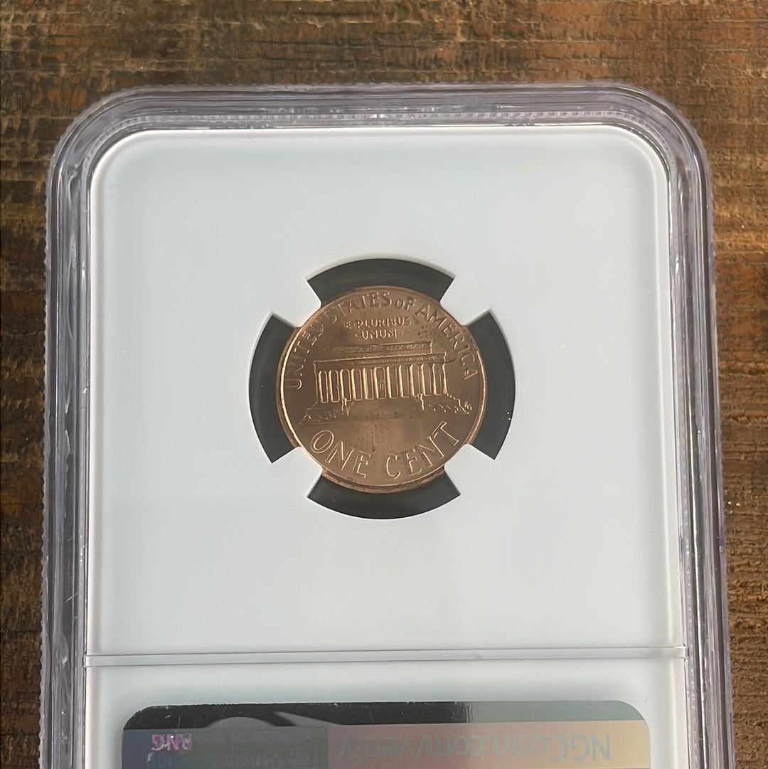 2000 1c US Lincoln Memorial Cent “Cheerios Promotion” NGC MS67 RD
