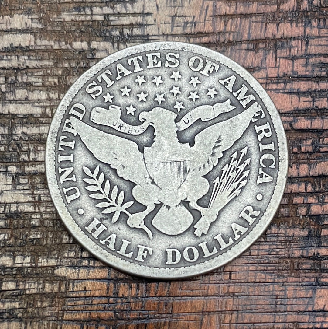 1906 50C US Barber Half Dollar