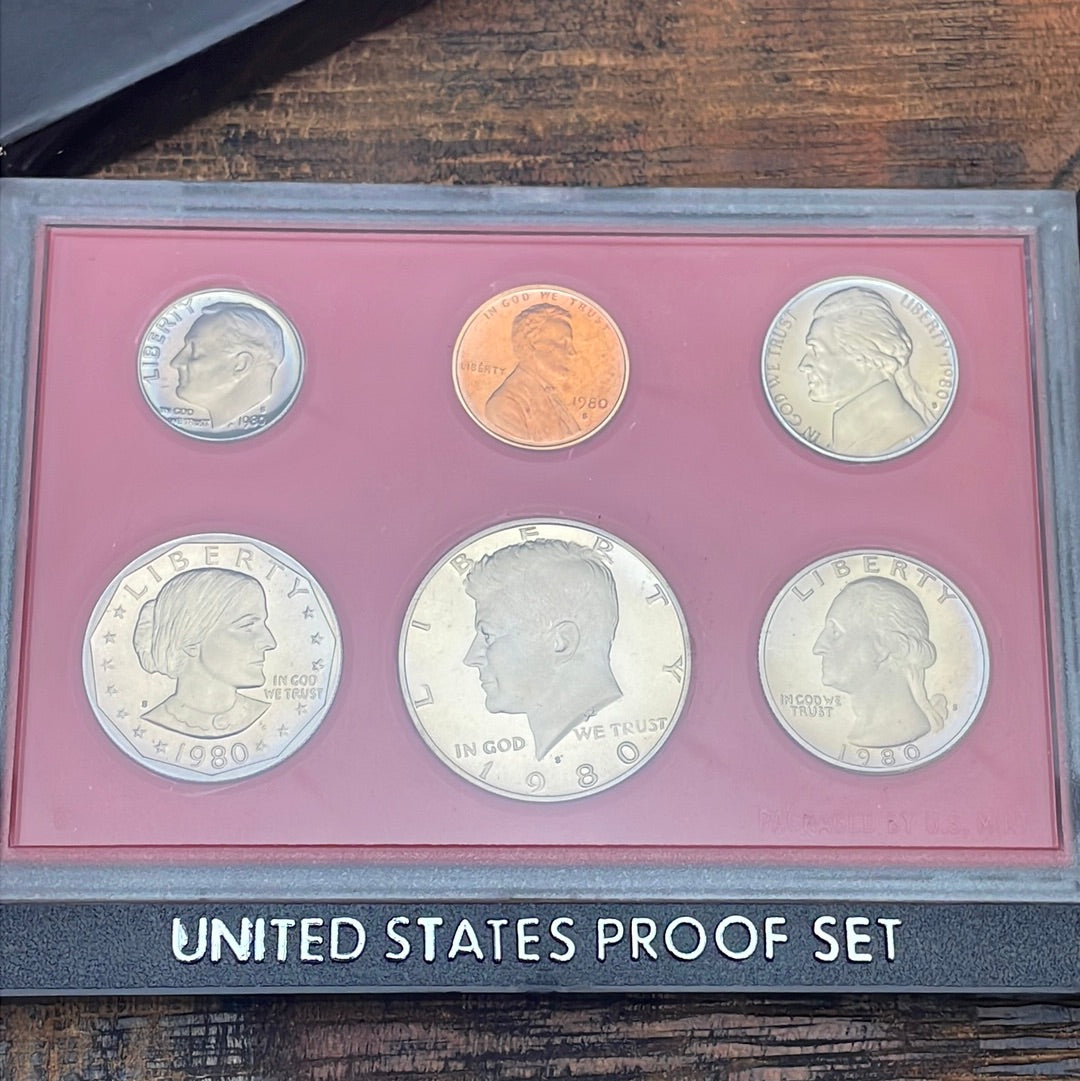 1980 Proof Set in OGP