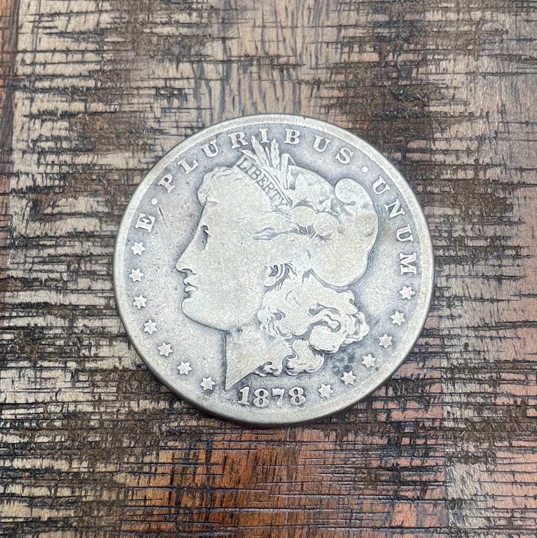 1878 $1 US Morgan Silver Dollar ~ 8TF