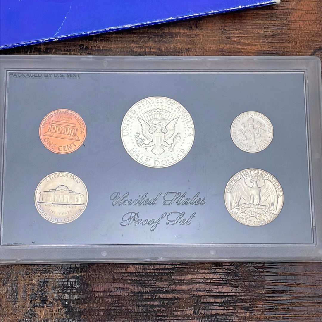 1970 Proof Set-Small Date in OGP