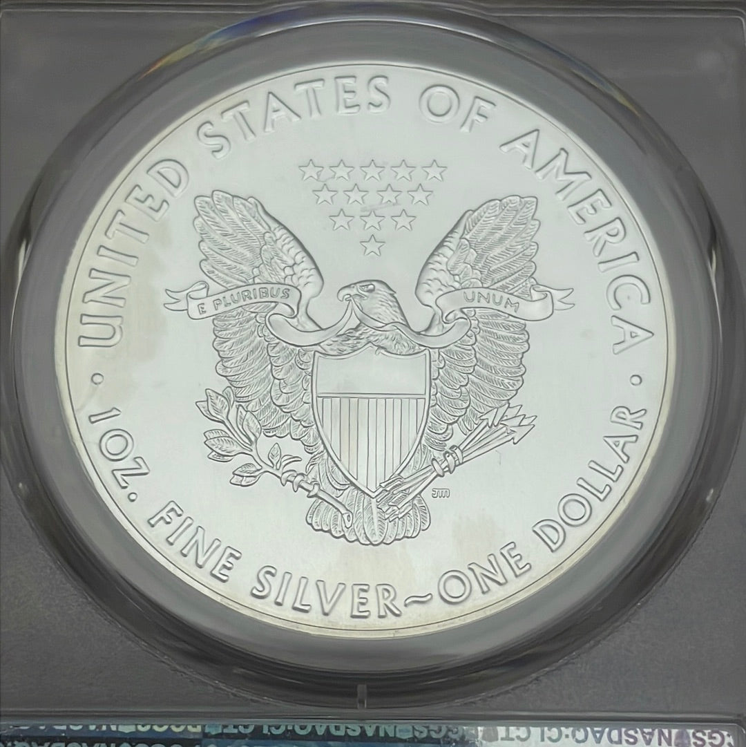 2020 $1 US American Silver Eagle~First Strike ~ PCGS MS70