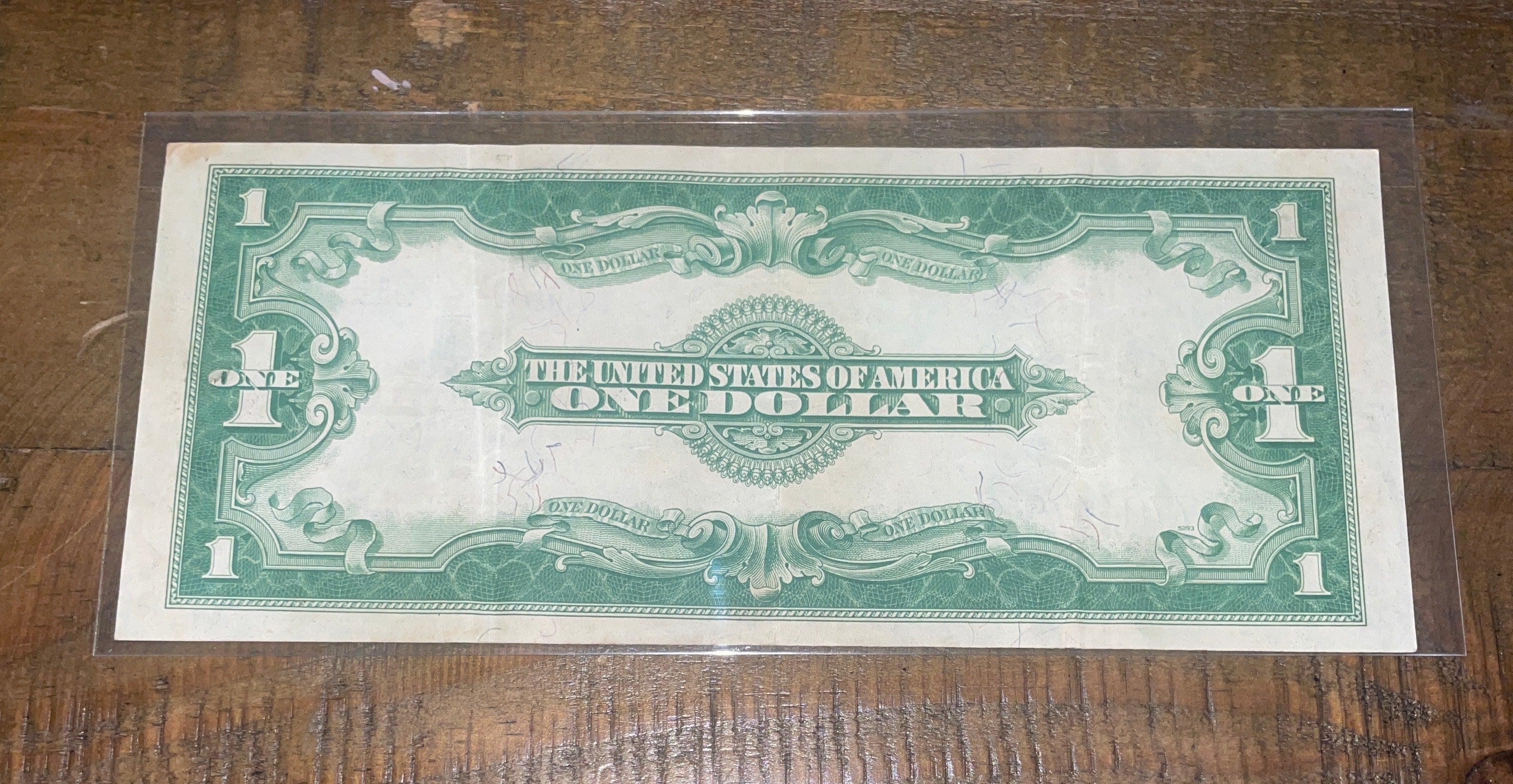 1923 US $1 Horse Blanket Silver Certificate F#238 Woods & White