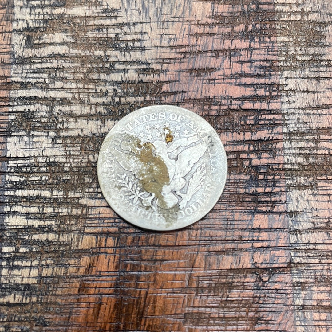 1908-D 25C US Barber Quarter
