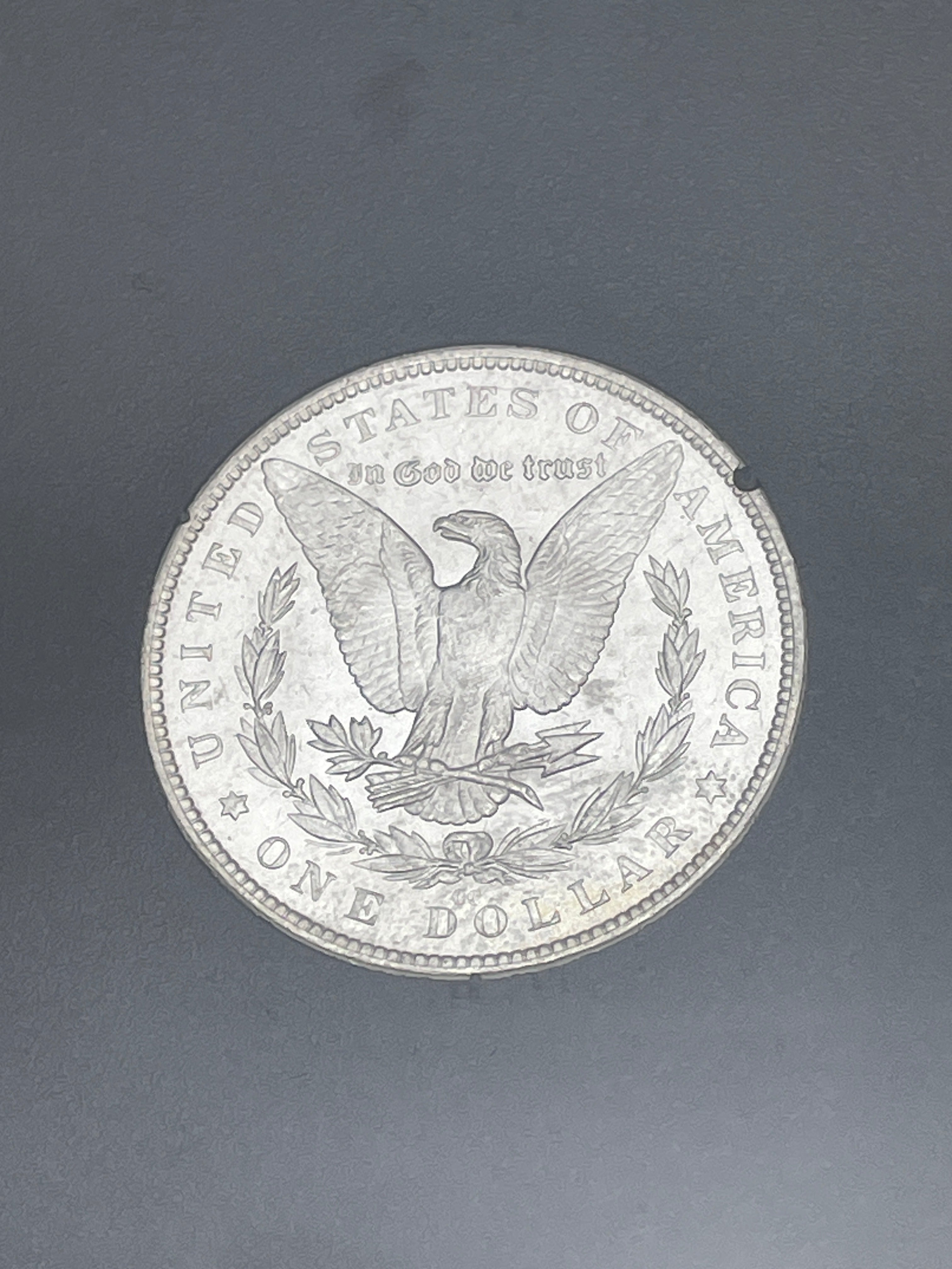 1882-CC $1 US Morgan Silver Dollar GSA Carson City