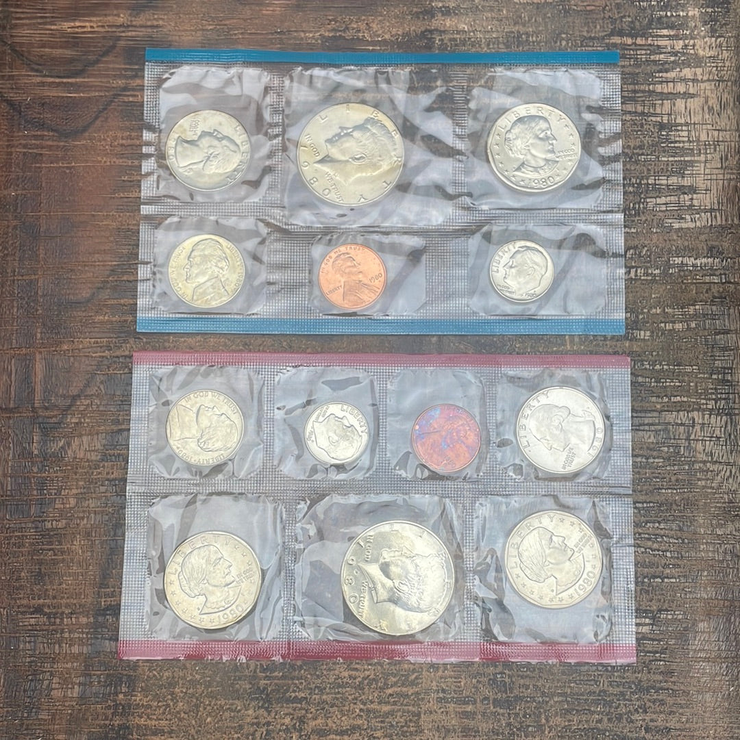 1980 Mint Set no Envelope