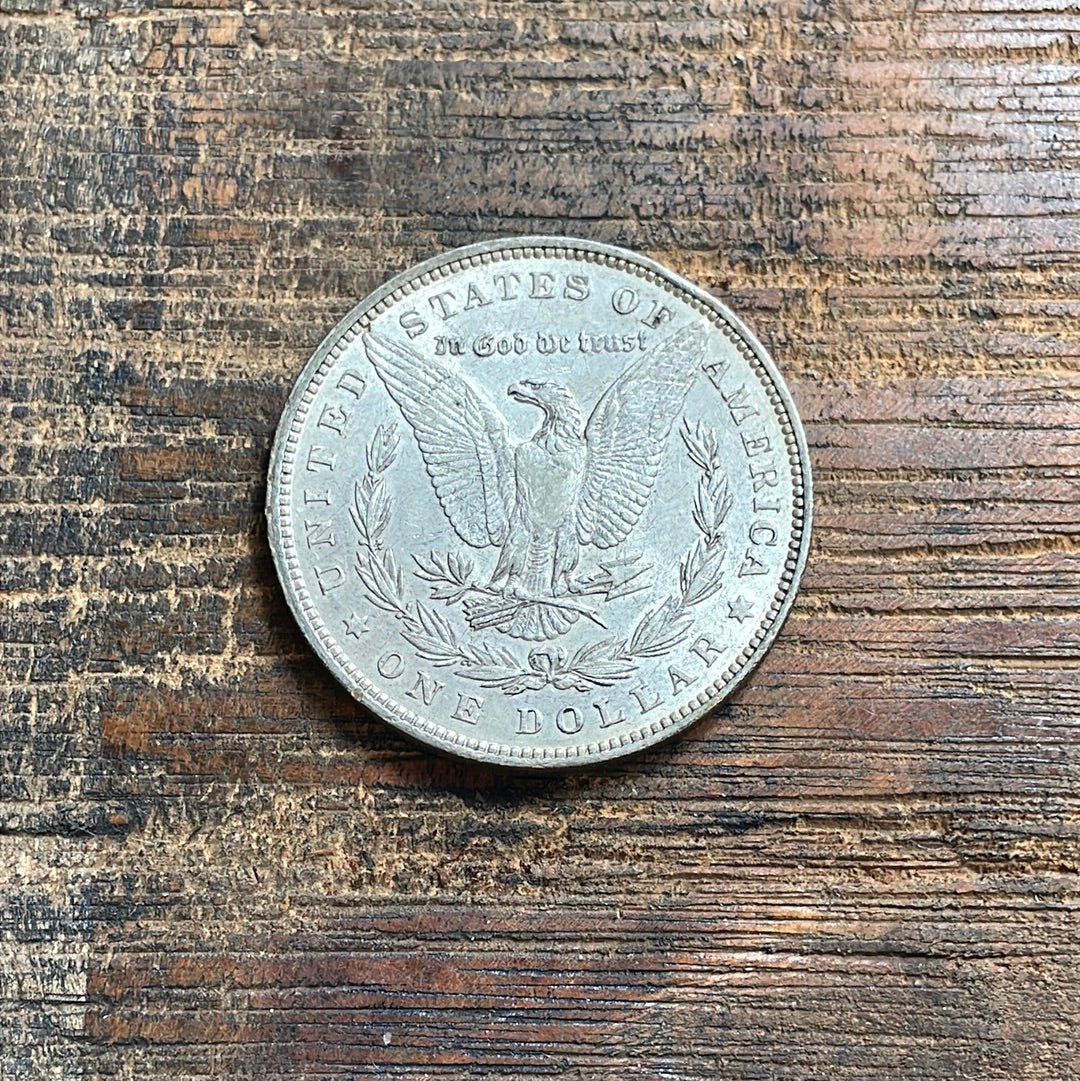 1896 $1 US Morgan Silver Dollar
