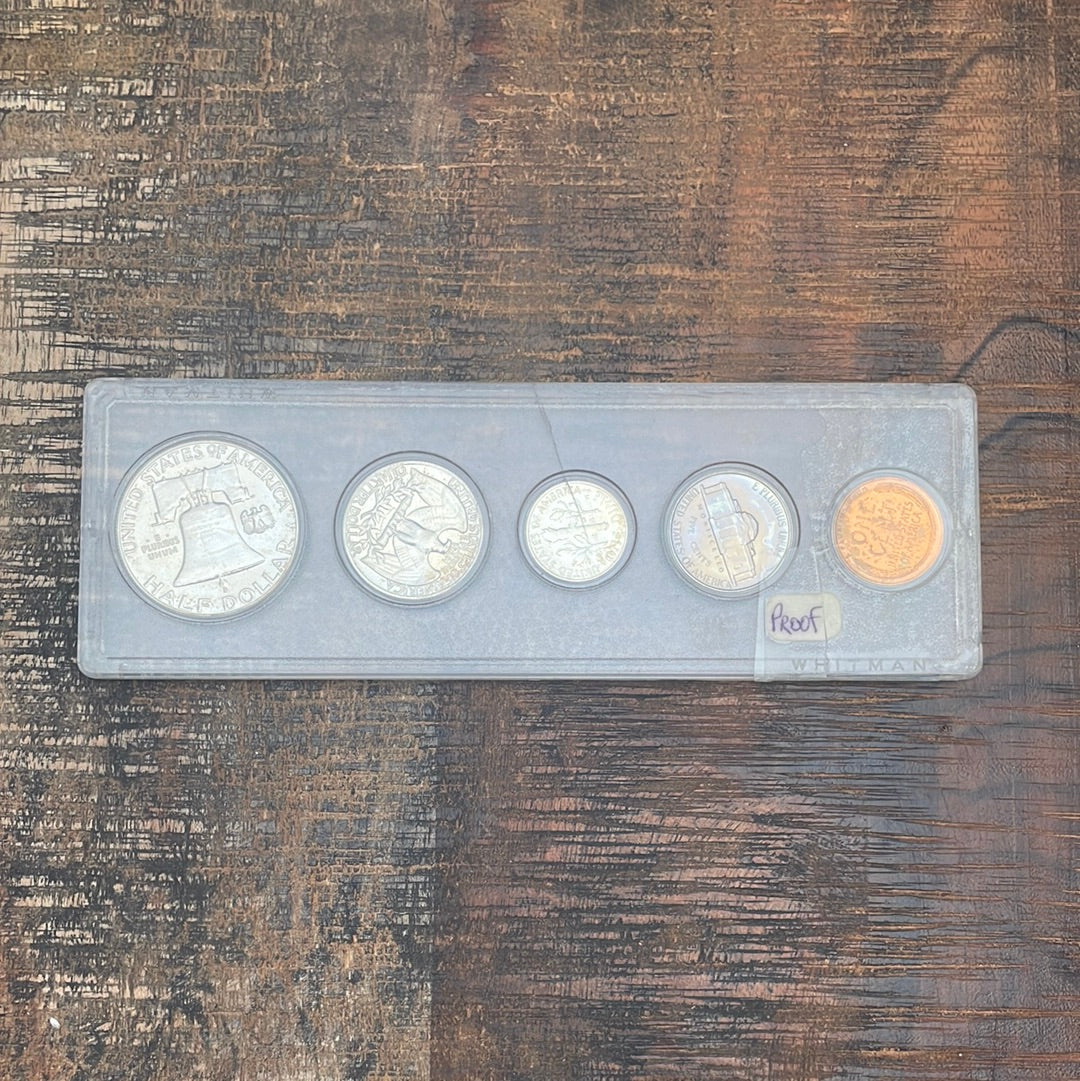 1957 Proof Set in Whitman Display Case