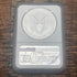 2008-W $1 US Burnished American Silver Eagle~Reverse of 2007~NGC MS70~ Mercanti Signed