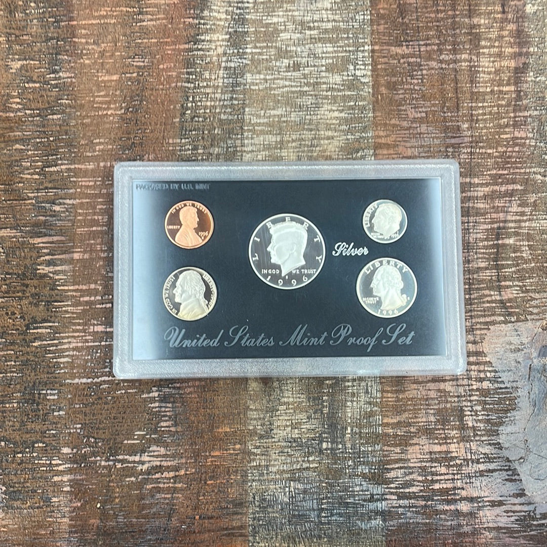 1996-S Silver Proof Set no BOX