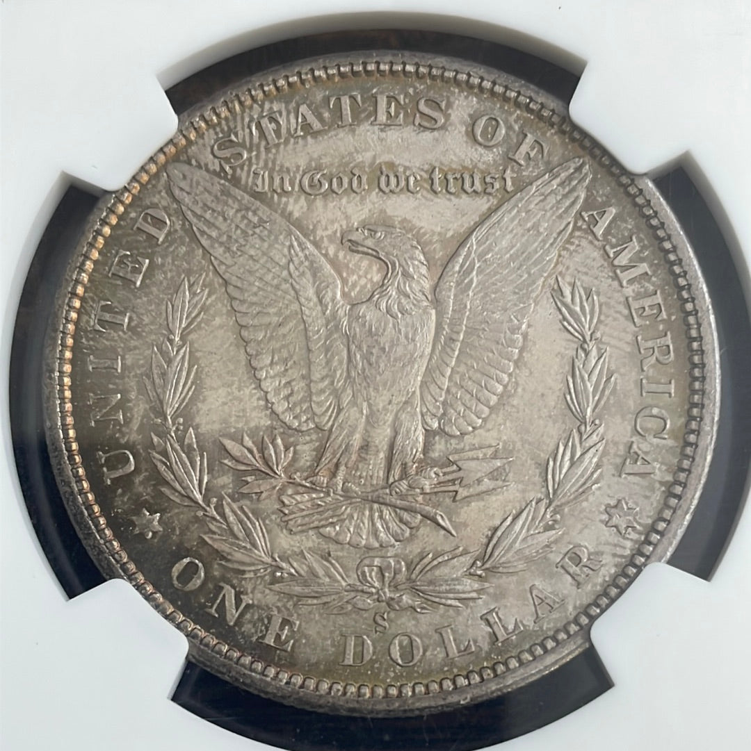 1880-S $1 US Silver Morgan Dollar NGC MS64