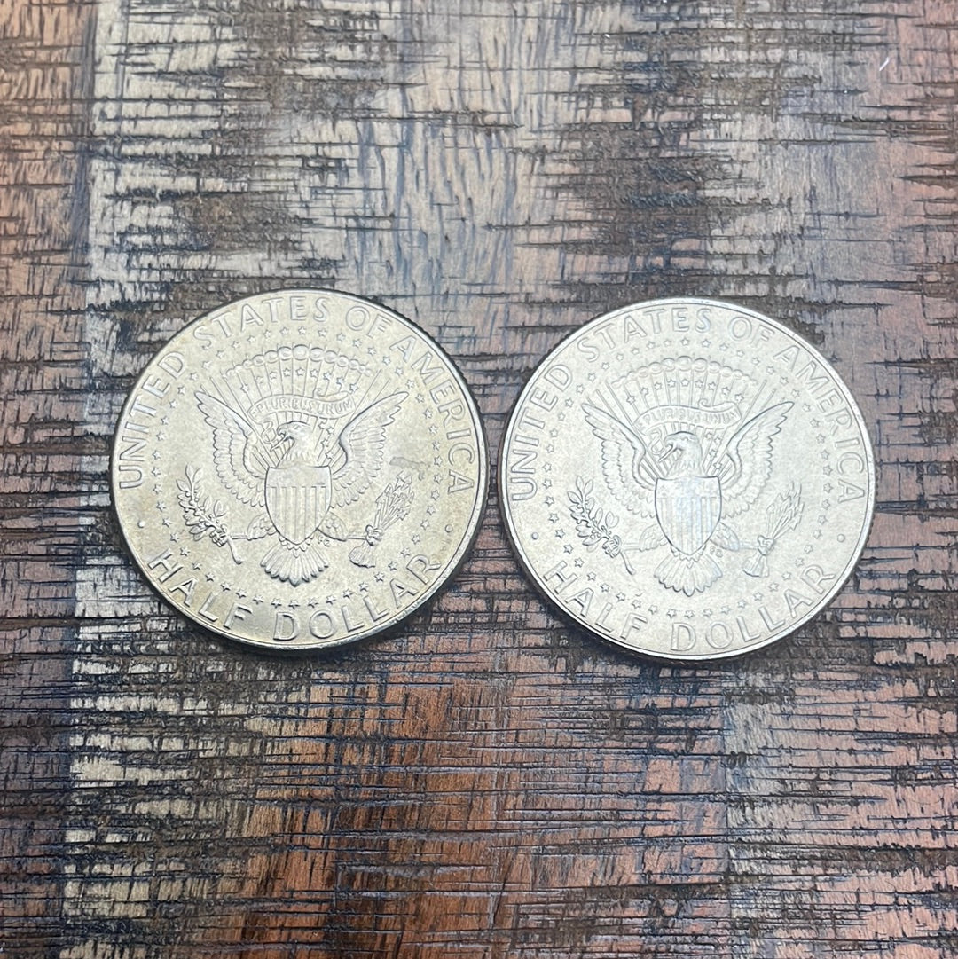 2004-P & D 50c Kennedy Half Dollar ~ Set of 2