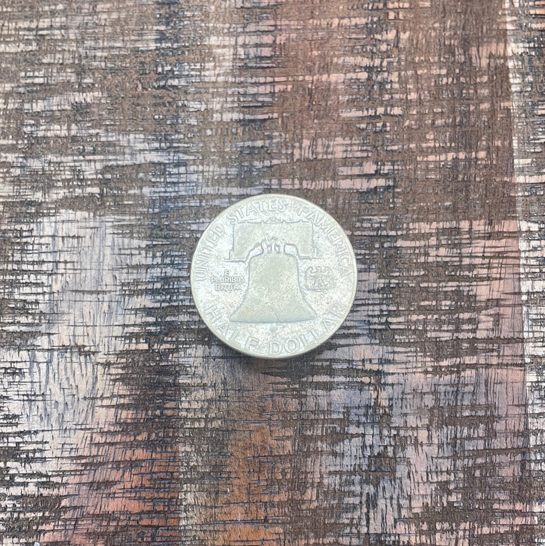 1954 50C US Franklin Half Dollar