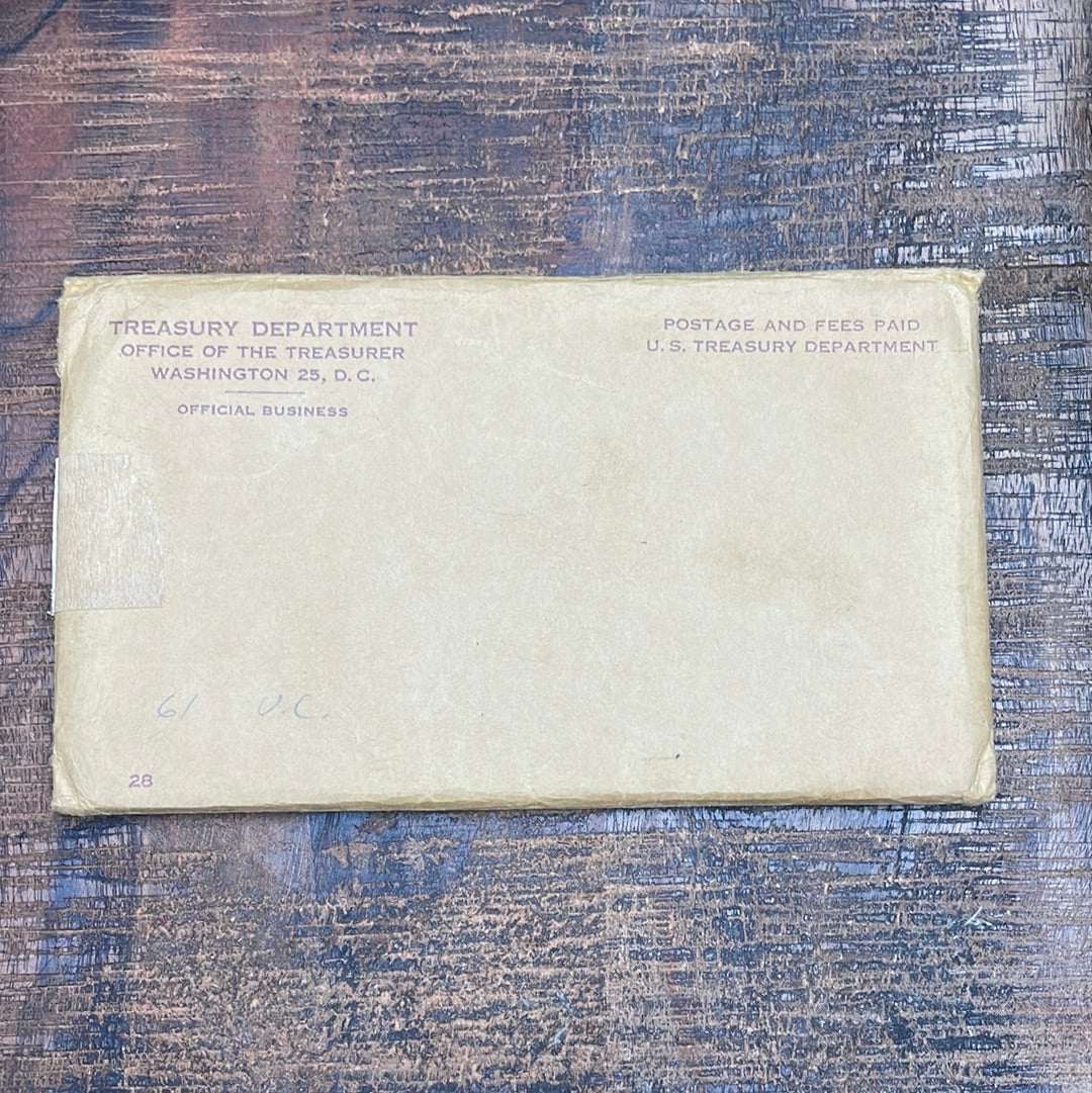 1961 Mint Set in Envelope