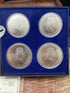 1974 Canada 4-Coin Olympic Silver Series III ~ 4.32 oz ASW Sterling Silver