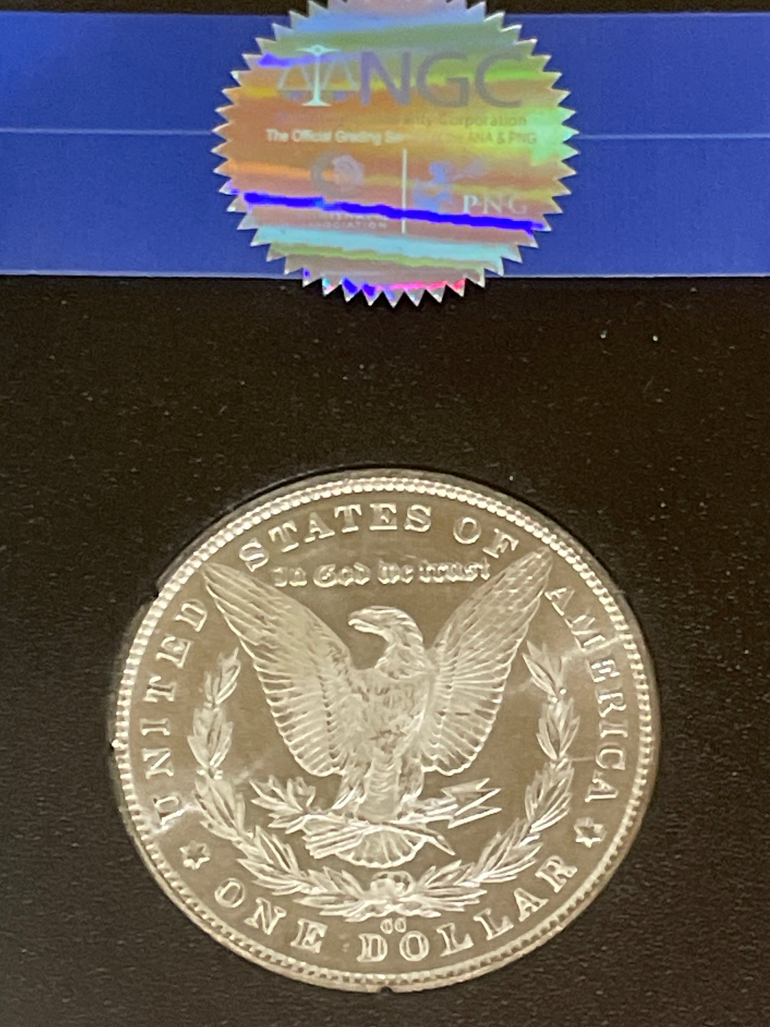 1881-CC $1 Morgan Silver Dollar GSA Hoard NGC MS63 VAM 2 in OGP
