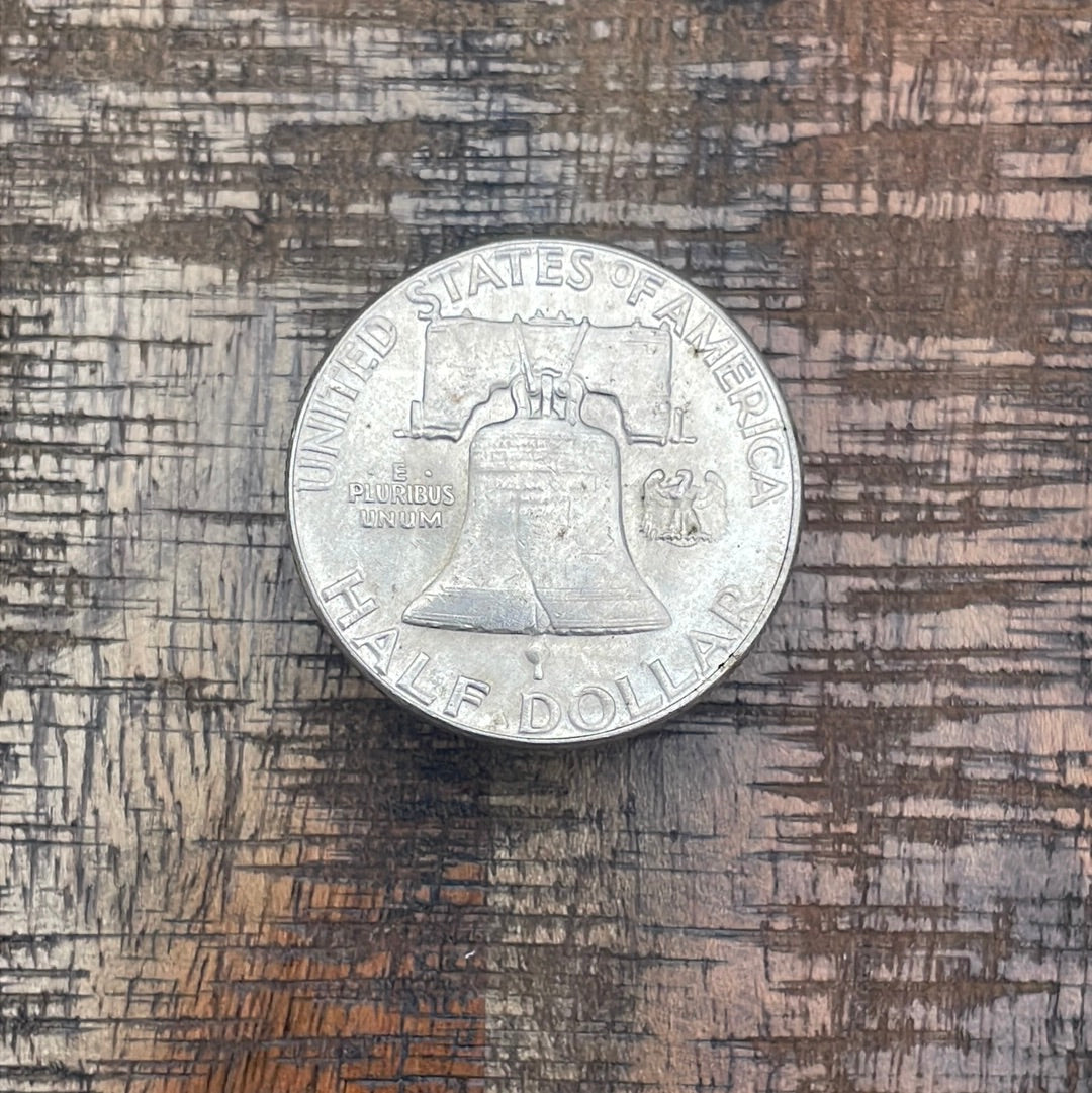 1962 50C US Franklin Half Dollar