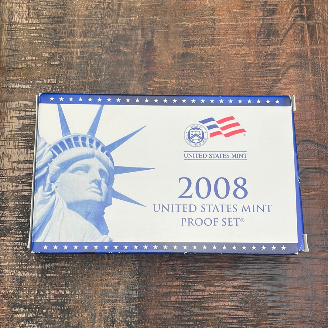2008 - 14 Coin Proof Set in OGP