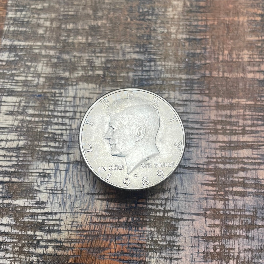 1989-D 50c Kennedy Half Dollar