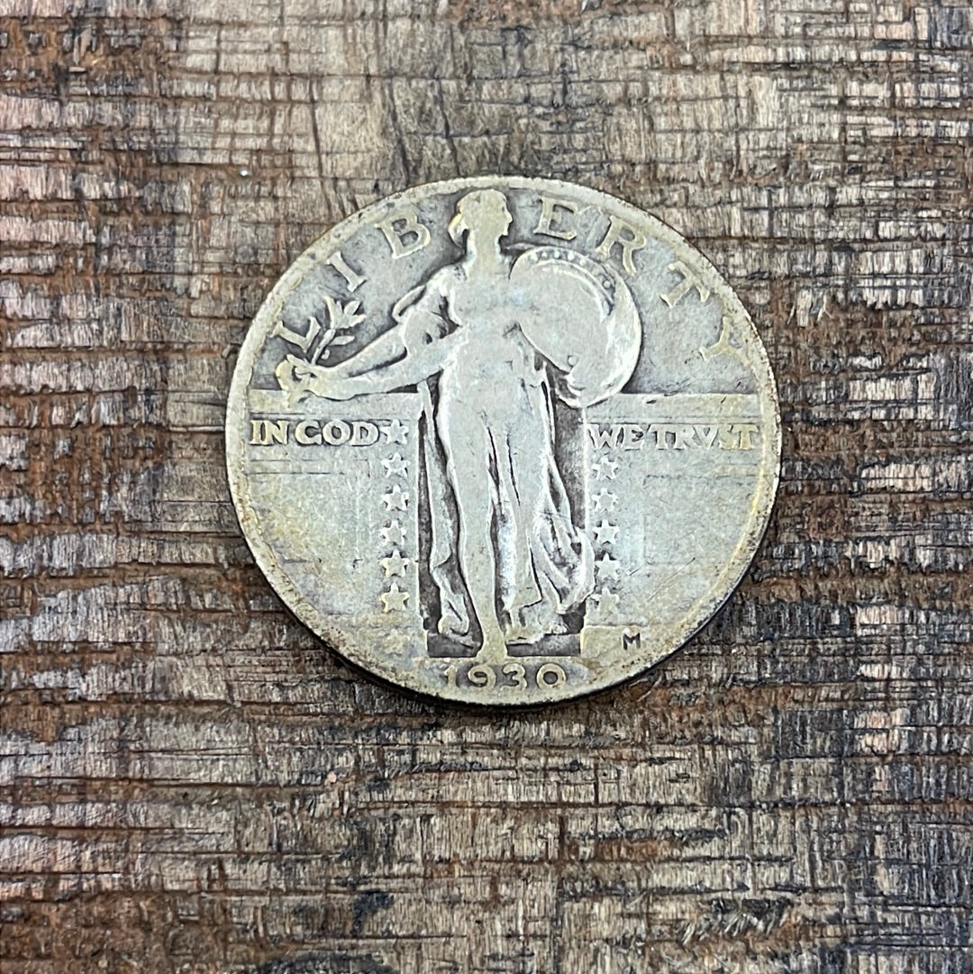 1930 25C US Standing Liberty Quarter