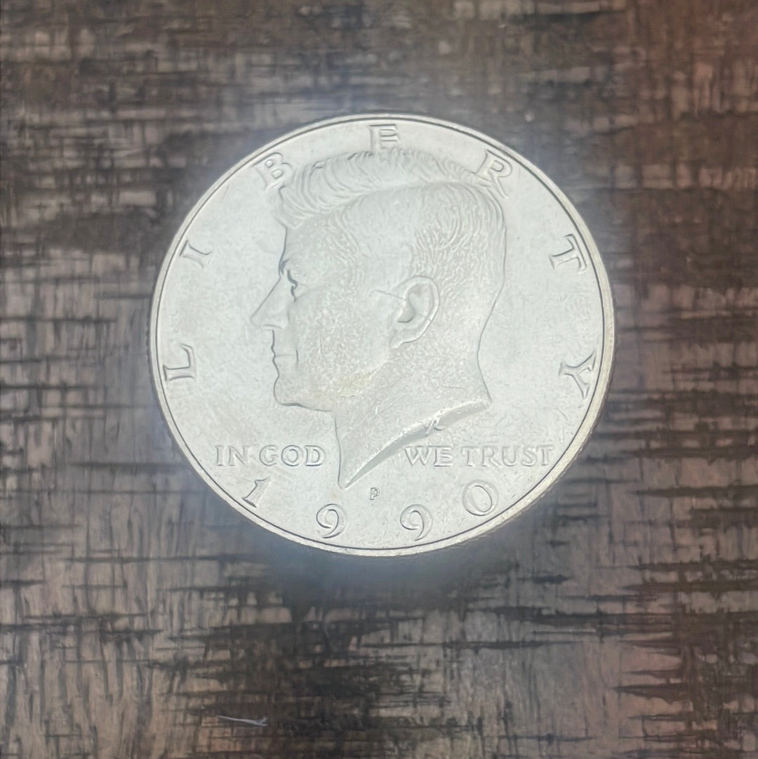 1990-P 50c Kennedy Half Dollar