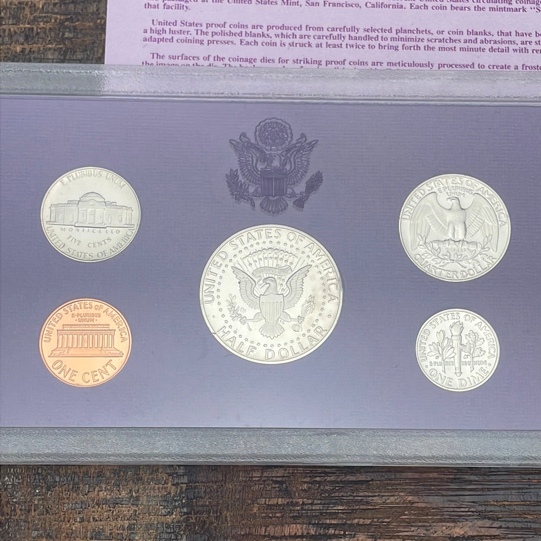 1990 Proof Set in OGP