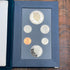 1990 US Prestige Set Eisenhower Silver Dollar 6 Proof Coins in OGP w/ COA
