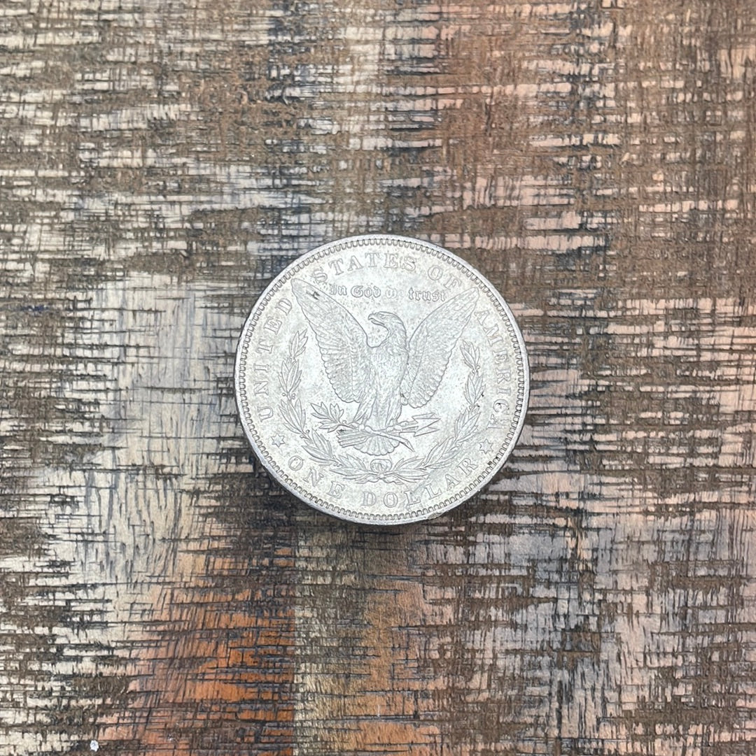1890 $1 US Morgan Silver Dollar