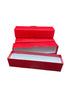 Red Cardboard 9' 2x2 Storage Box-Single Row