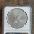 2022-W $1 Burnished American Silver Eagle FDOI. NGC MS70