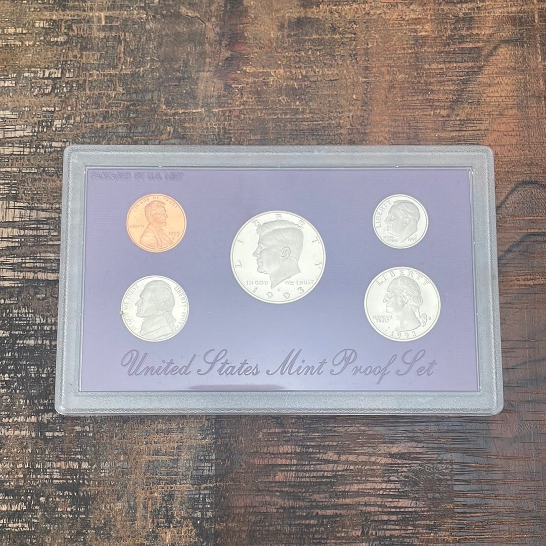 1993 Proof Set no Box