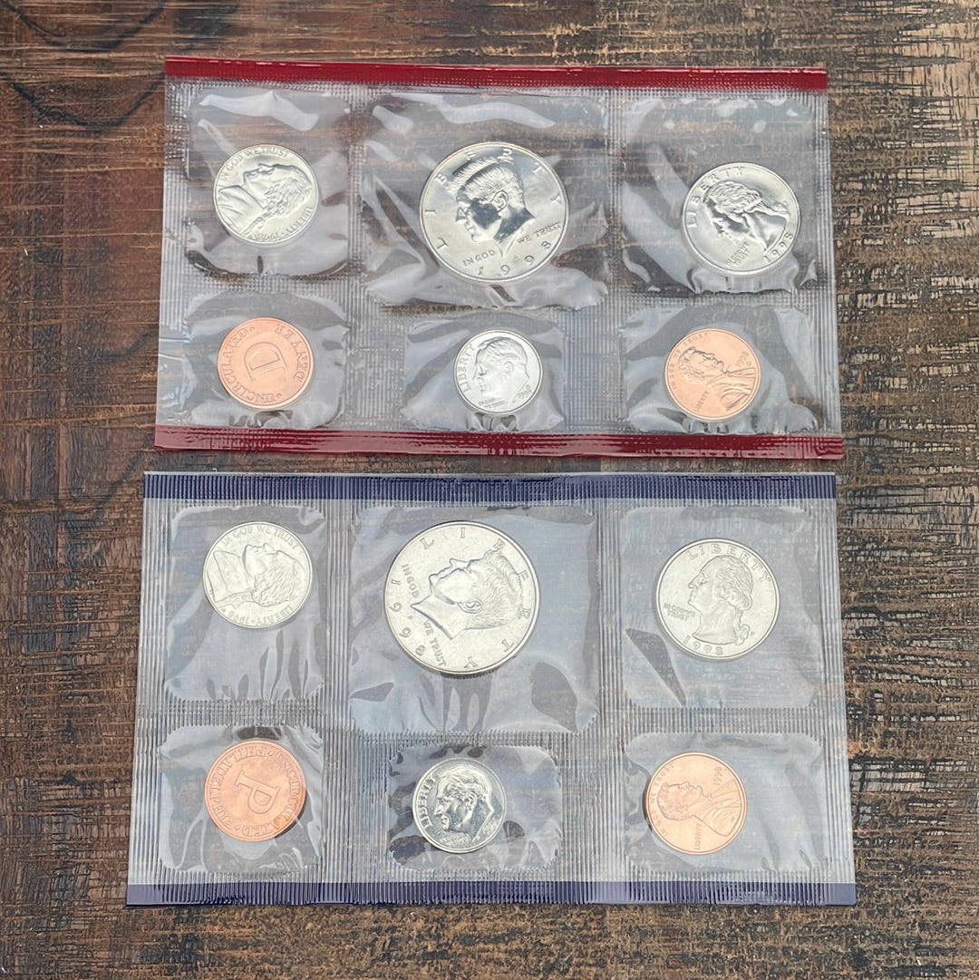 1998 Mint Set in Envelope