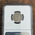 1868 5c US Shield Nickel, Rev of 67, NGC AU Details