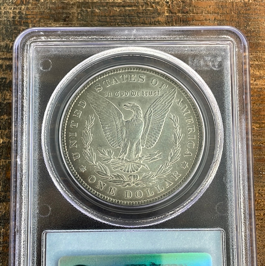 1883 $1 US Morgan Silver Dollar PCGS XF45 VAM 10 Sextupled Stars TOP 100