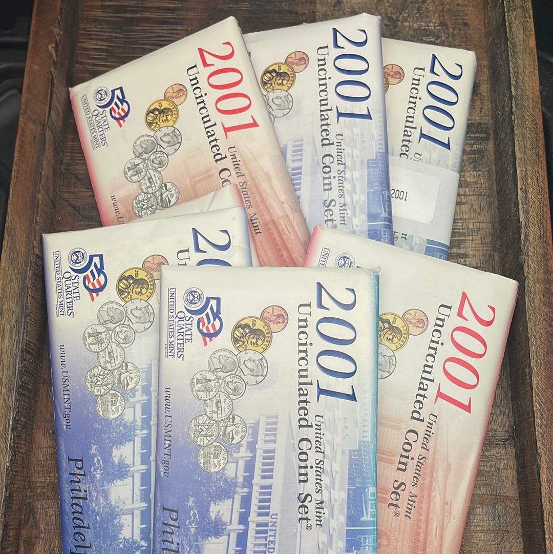 2001 Mint Set in Envelope