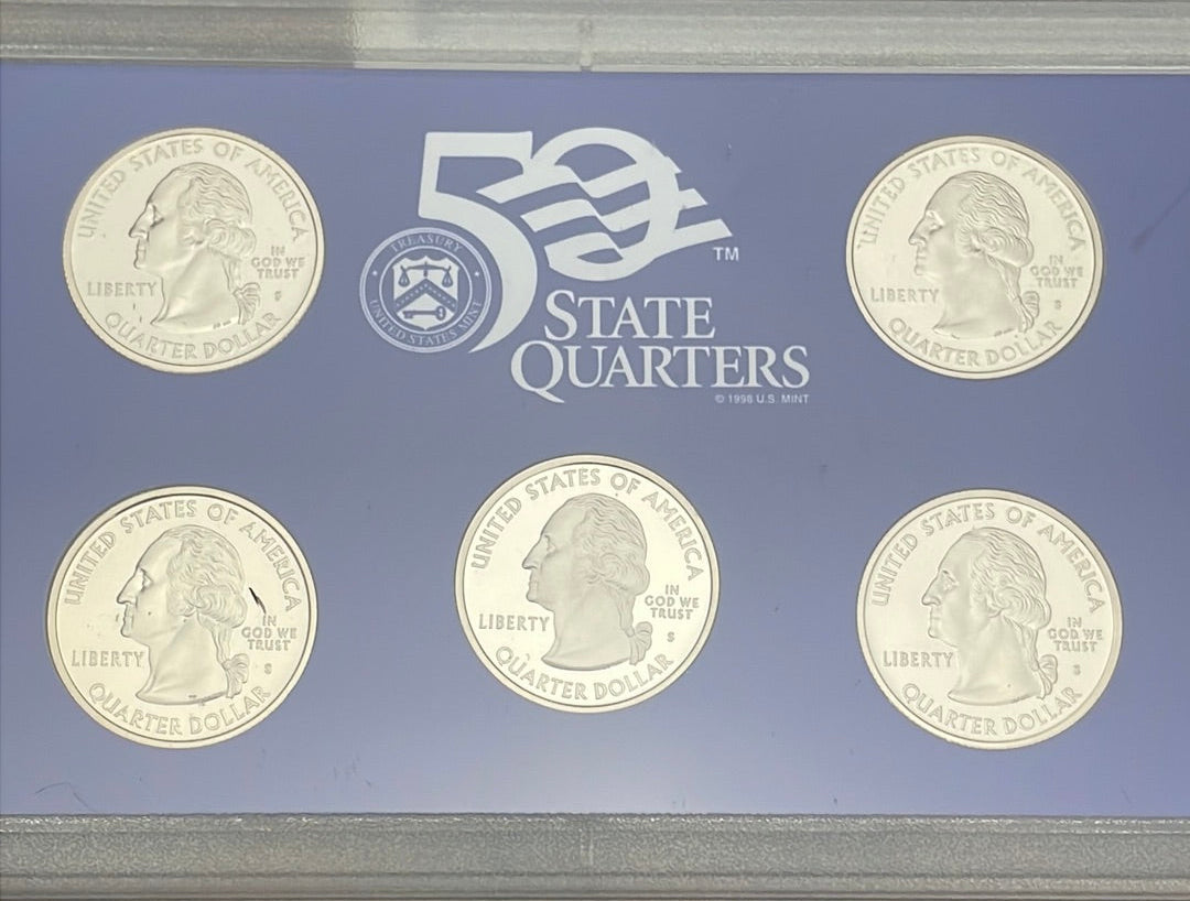 2003 US Mint 50 State Quarters Proof Set ~ NO Box NO COA