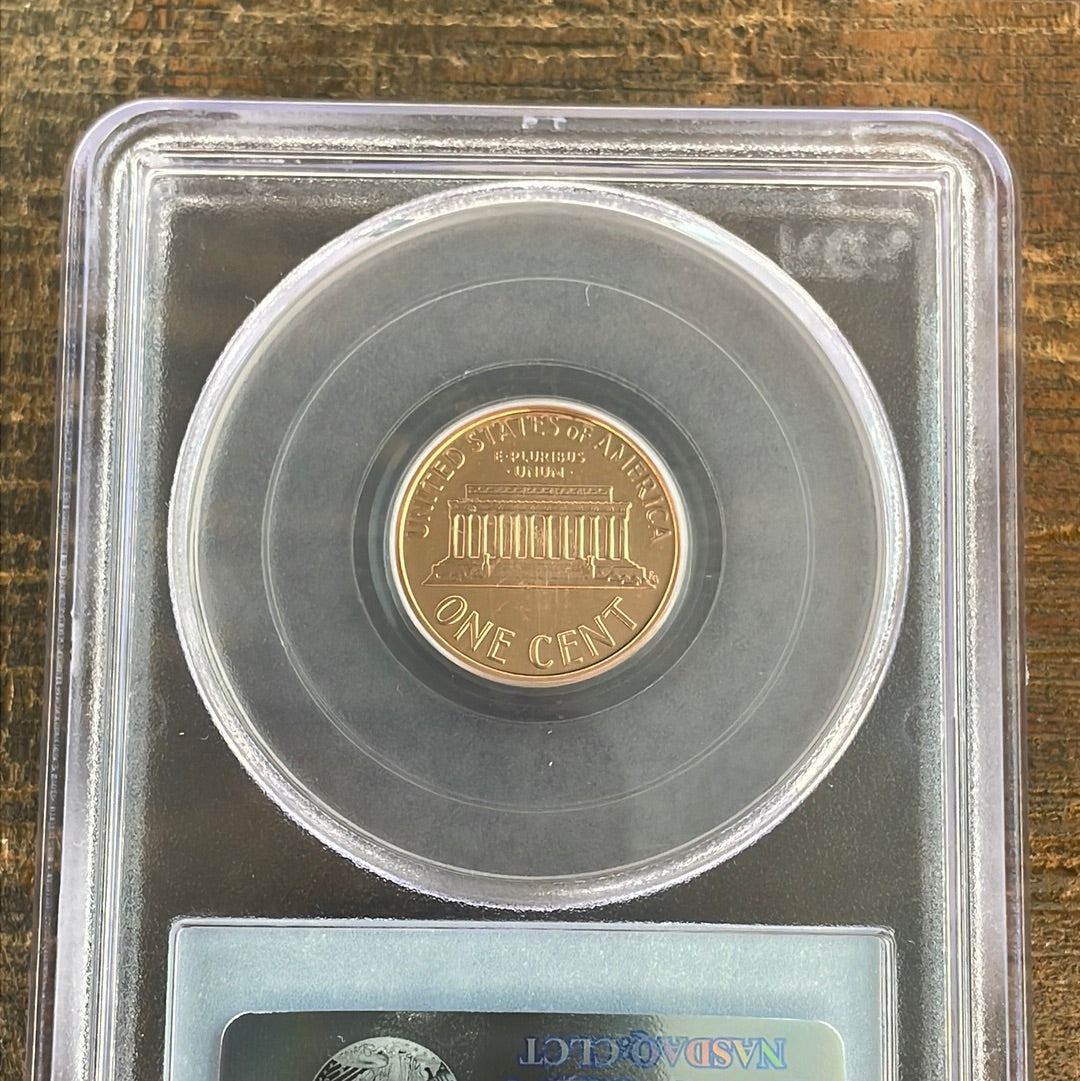 1992-S 1c US Lincoln Memorial Cent PCGS PR69RD DCAM