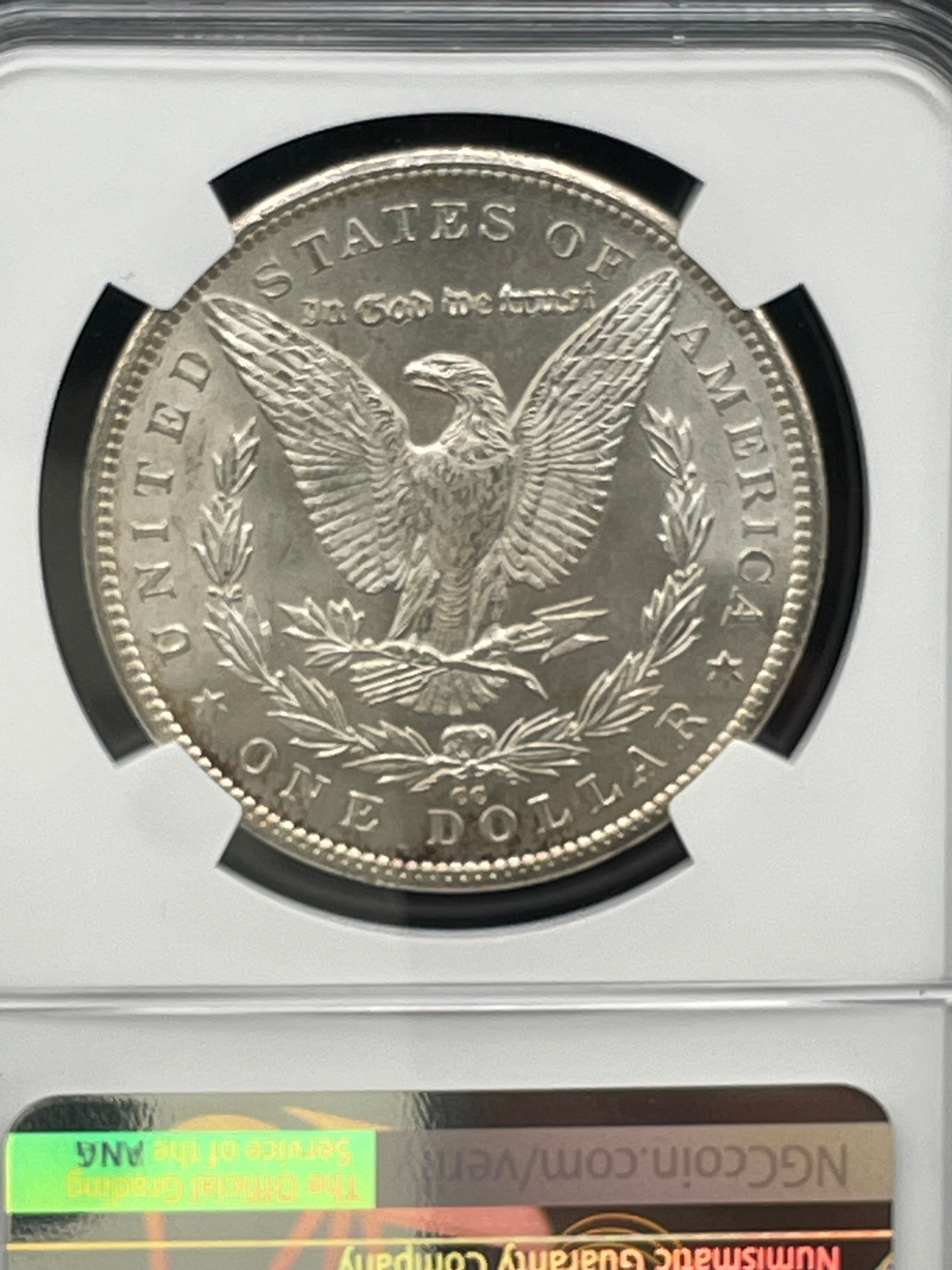 1892-CC $1 Morgan Silver Dollar Carson City NGC MS64 ~ Key Date