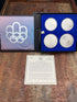 1976 Canada 4-Coin Olympic Silver Series VI ~ 4.32 oz ASW Sterling Silver